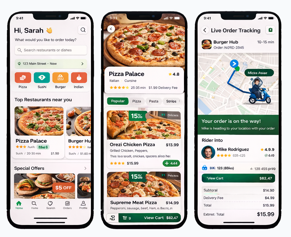 bakery mobile app and online bakery ordering app